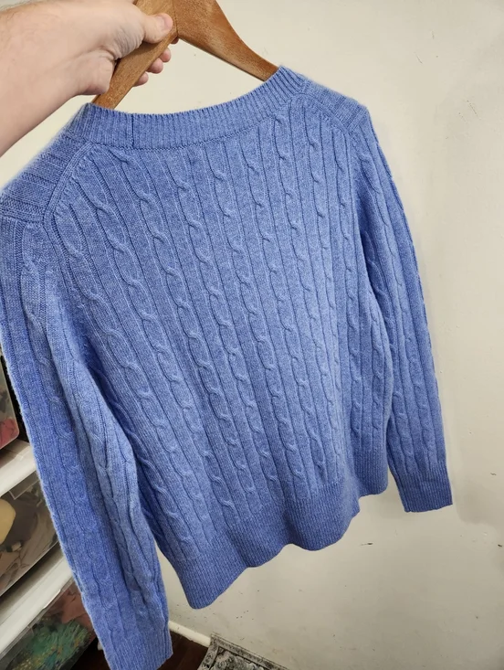 Vineyard Vines Cashmere Cable Knit Sweater - Picture 3 of 4